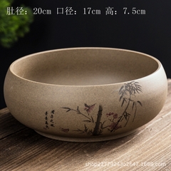 Ang trà gốm thô - KT: 20*17*7.5cm - Dung tích: 1500ml