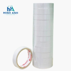 Băng keo 2 mặt 2cm - Lốc 12 cuộn