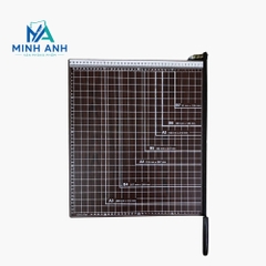 Bàn cắt giấy A4 bằng gỗ màu nâu