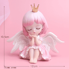 Mô Hình Chibi Thiên Thần Trang Trí Bánh Kem
