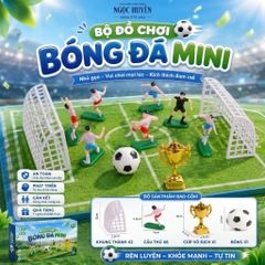 Bộ Phụ Kiện Bóng Đá Trang Trí Bánh Kem