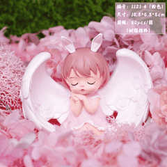 Mô Hình Chibi Thiên Thần Trang Trí Bánh Kem