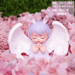 Mô Hình Chibi Thiên Thần Trang Trí Bánh Kem