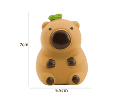 Mô Hình Capybara Trang Trí Bánh Kem