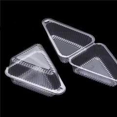 Hộp Nhựa Tam Giác Đựng Bánh (100 Chiếc)