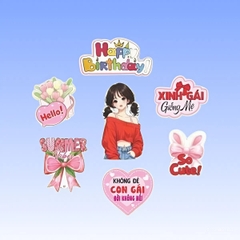 Cắm Giấy Bé Gái 4 (10set)