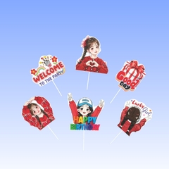 Cắm Giấy Bé Gái 11 (10set)