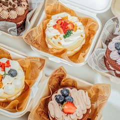 Hộp Bento Đựng Bánh (50 chiếc)