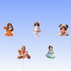 Cắm Giấy Bé Gái 9 (10set)