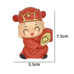 Mô Hình Thần Tài Trang Trí Bánh Kem