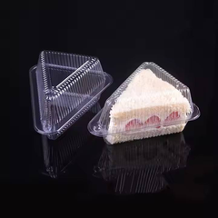 Hộp Nhựa Tam Giác Đựng Bánh (100 Chiếc)