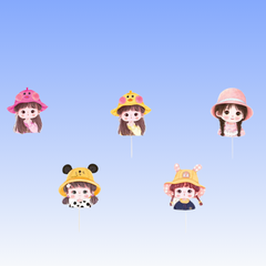 Cắm Giấy Bé Gái 5 (10set)