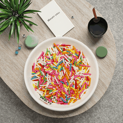 Bi cốm dài/ Mix màu 500g