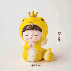 Mô Hình Bé Rắn Trang Trí Bánh Kem