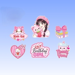 Cắm Giấy Bé Gái 3 (10set)