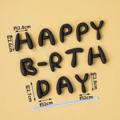 Silicon Happy Birthday Trang Trí Bánh Kem