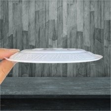 Đĩa Nhựa Trắng Dùng 1 Lần | Bịch 1000 Cái
