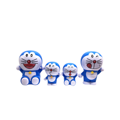 Bộ Mô Hình Doraemon Trang Trí Bánh Kem