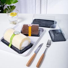 Hộp Nhựa Đựng Bánh Cuộn H19 (100 Chiếc)