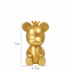 Gấu KAWS Trang Trí Bánh Kem Nhiều Màu