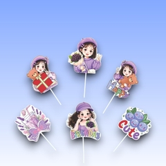 Cắm Giấy Bé Gái 14 (10set)