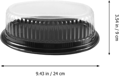 Hộp Oval Đế Đen F70 (100 Chiếc)