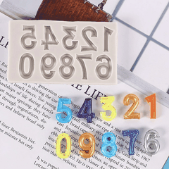 Khuôn Số Silicon Làm Bánh