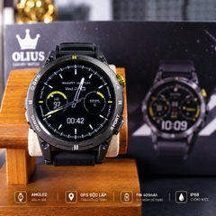 Đồng Hồ Thông Minh Nam OLIUS Smart Watch - Màn AMOLED 46mm, Chông Nước, Chống Bụi, GPS độc lập