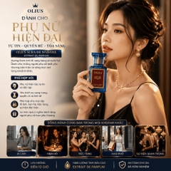 NƯỚC HOA OLIUS EXtrait de Parfum 50ml – HƯƠNG THƠM CỦA SỰ TỰ TIN VÀ PHONG CÁCH