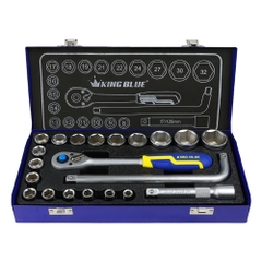 Bộ tuýp 21 chi tiết 1/2″ King Blue KLG21