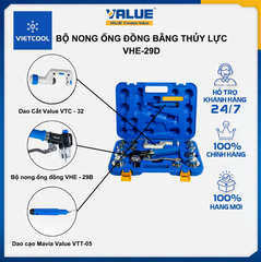 Dụng cụ nong ống kim loại bằng thủy lực Value VHE-29B