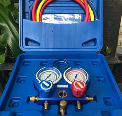 Bộ đồng hồ nạp gas lạnh có dây Value VMG-2-R410A-B