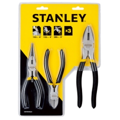 Bộ 3 Kềm cắt, Kềm điện, Kềm nhọn Stanley STHT90162-8