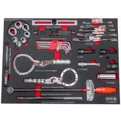 Tủ đồ nghề 7 ngăn 400 Món FULL OPTION Yato YT-55302 Pro
