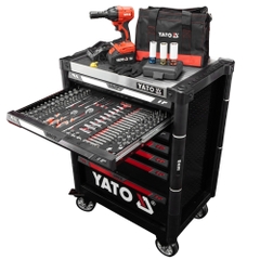 Tủ đồ nghề 7 ngăn 400 Món FULL OPTION Yato YT-55302 Pro