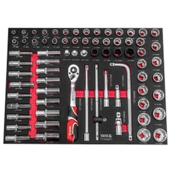 Tủ đồ nghề 7 ngăn 400 Món FULL OPTION Yato YT-55302 Pro