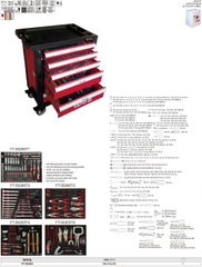 Tủ đồ nghề cao cấp 217 chi tiết Yato YT-55303