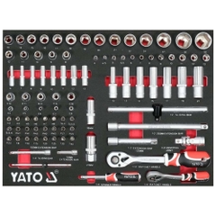 Tủ đồ nghề 7 ngăn DIY 157 chi tiết Yato YT-55308