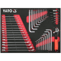 Tủ đồ nghề 7 ngăn DIY 157 chi tiết Yato YT-55308