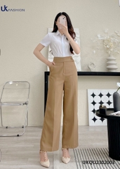 Quần Ống Rộng UK Fashion Trẻ Trung, Thanh Lịch, Hack Dáng UKQU2302003