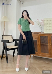 Chân Váy Xòe Xếp UK Fashion Dễ mặc, Dễ Phối UKCV2306003
