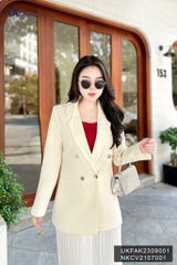 Áo Vest 2 Lớp 4 Cúc Đóng UK Fashion Thanh Lịch, Hiện Đại UKFAK2309001