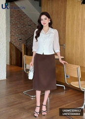 Chân Váy A Dài UK Fashion Basic, Màu Sắc Trendy UKCV2304002