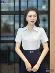 Áo Sơ Mi Mí Ngang Ngực, Nữ Tính Vải Mềm Mại UKSM2501002