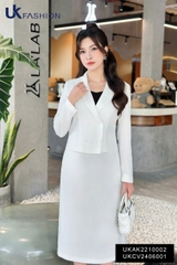 Chân váy A UK Fashion Công Sở Nữ Thanh Lịch, Vải Mềm Mịn UKCV2406001