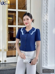 Áo Sơ Mi Cổ Kếp Ôm UK Fashion Xinh Đẹp, Nữ Tính UKSM2306018