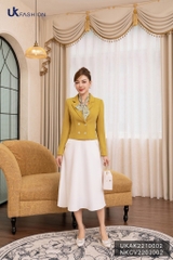 Áo Vest 1 Lớp 4 Cúc UK Fashion Chất Liệu Cao Cấp, Lên Form Đứng Dáng UKAK2210002