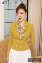 Áo Vest 1 Lớp 4 Cúc UK Fashion Chất Liệu Cao Cấp, Lên Form Đứng Dáng UKAK2210002