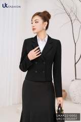Áo Vest 1 Lớp 4 Cúc UK Fashion Chất Liệu Cao Cấp, Lên Form Đứng Dáng UKAK2210002