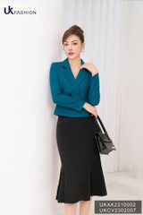 Áo Vest 1 Lớp 4 Cúc UK Fashion Chất Liệu Cao Cấp, Lên Form Đứng Dáng UKAK2210002